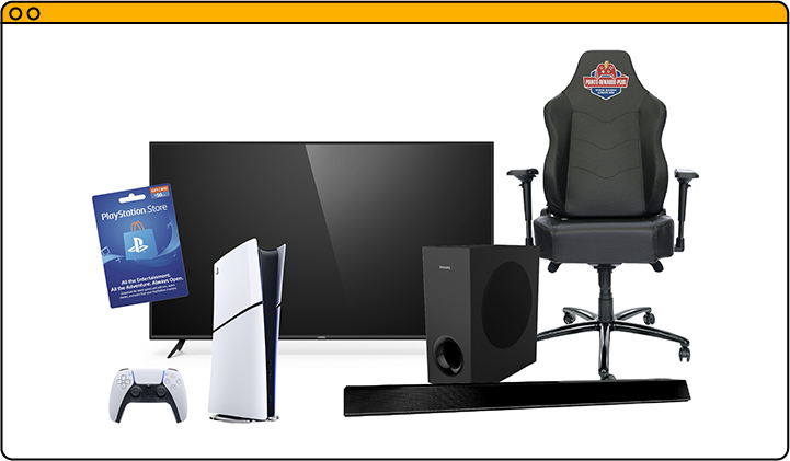 Game room collage